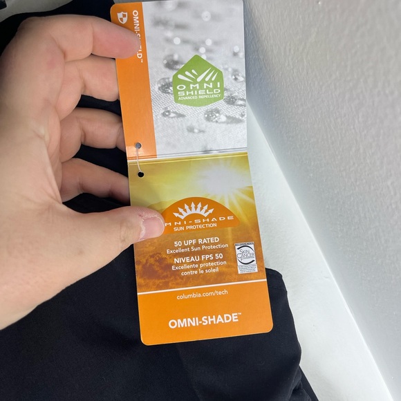 Columbia Black Skort Women’s Size XXL NWT Omni-Shade Drawstring Outdoor - Picture 5 of 8